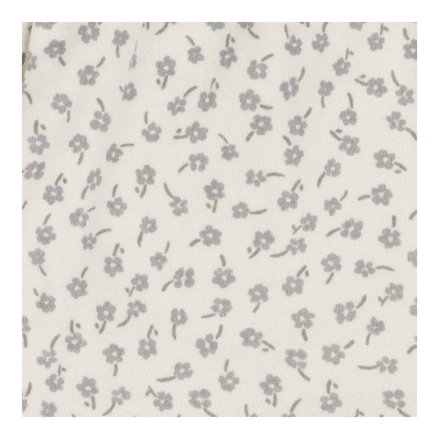 Quincy Mae Dress with Bloomers White Grey Floral 