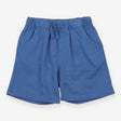 Blue basic jersey shorts