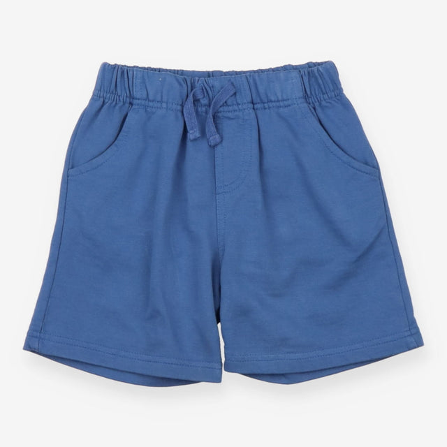 Blue basic jersey shorts