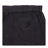 Shorts 100% Silk Elasticated Black