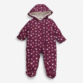 Bunny & Fox Pramsuit Fleece Lined