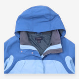 Waterproof Raincoat Two Tone Blue
