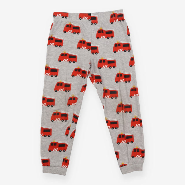 Pyjamas Grey Fire Trucks