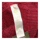 Cardigan Cable Knit Pure New Wool Pink