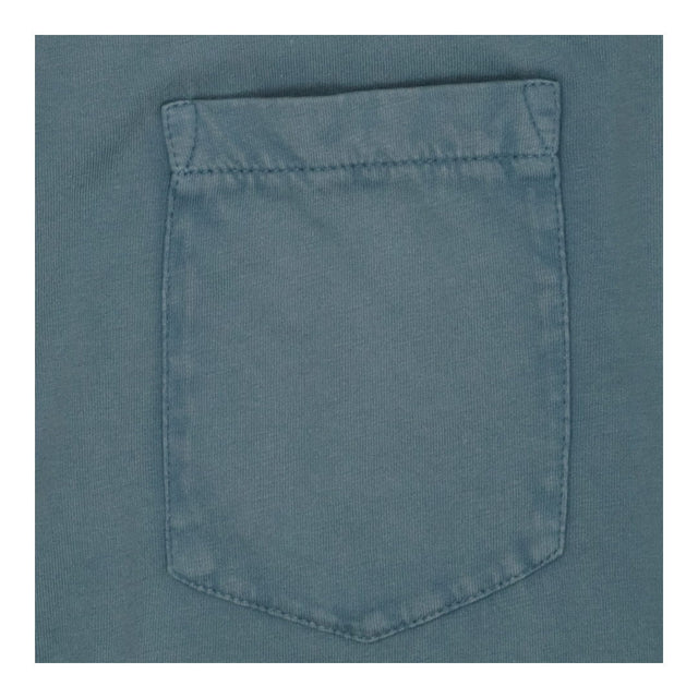 Jersey Denim Button‑Up Shirt