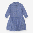 Dress Blue Floral Shirt
