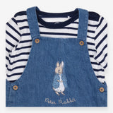 Dungaree set denim Peter Rabbit and T-shirt long s