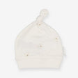 Baby hat white with bear faces