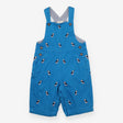 Blue Dungarees with Puffins