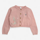 Cardigan Pink Flopsy Rabbit