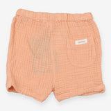Shorts woven peach