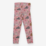 Pink Leggings with Cats