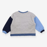Sweatshirt grey blue sleeves digger