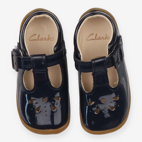 T-Bar Shoe Navy Velcro
