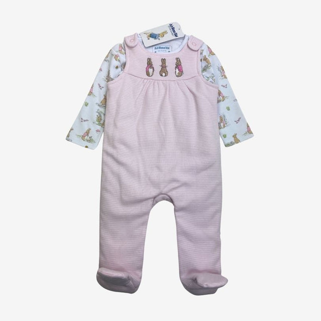Pink Peter Rabbit Romper and Bodysuit