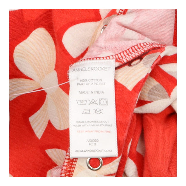 Red Bows Sleepsuit + Headband - Angel & Rocket