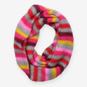 Knit Scarf Multi Striped