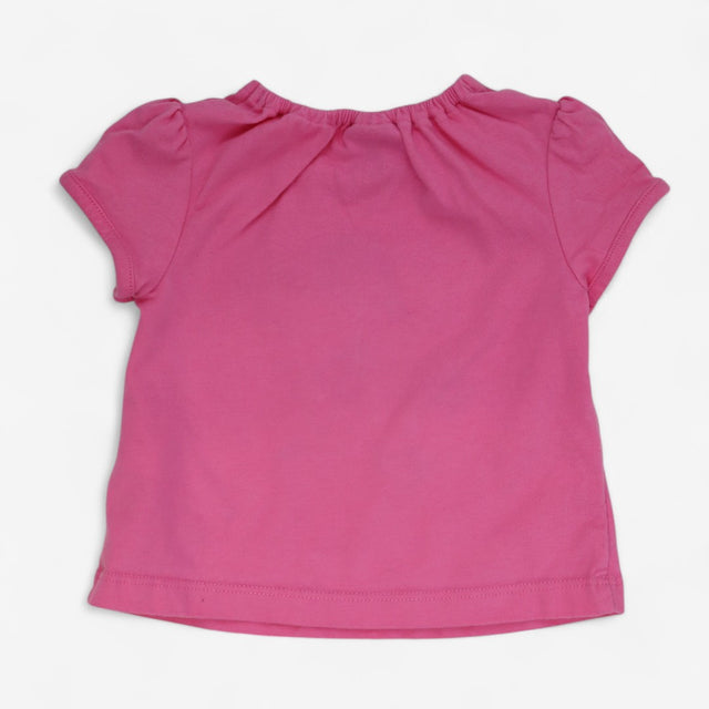 T-shirt Pink Applique Fairy