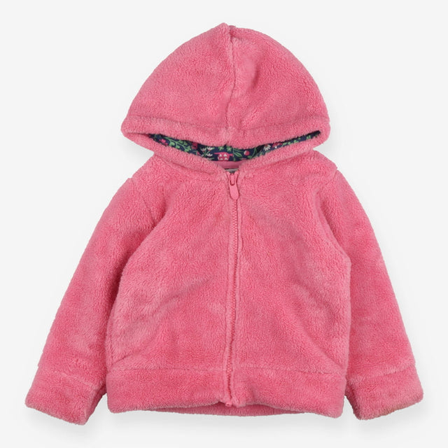 Hoodie fleece pink 