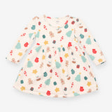 Joyful Christmas Sweater Dress