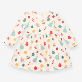 Joyful Christmas Sweater Dress