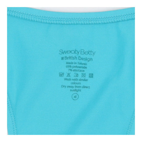 Workout vest aqua