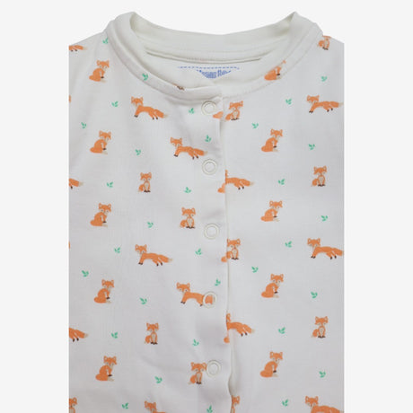 Sleepsuit White, Foxes