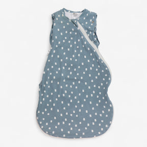 Sleeping Bag Blue with White Brushstrokes 2.5 tog
