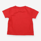 Red t-shirt with boat