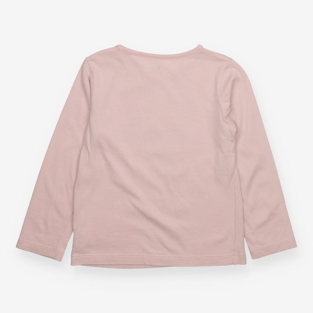 T-shirt long sleeve pink deer