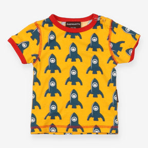 T-shirt yellow rockets