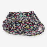 Skort blue flowers butterflies