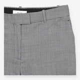 Reiss Black White Micro Check Tailored Trousers