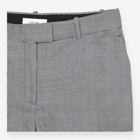 Reiss Black White Micro Check Tailored Trousers