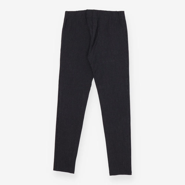 JOSEPH Navy Pinstripe Trousers Elastic Waist Size 