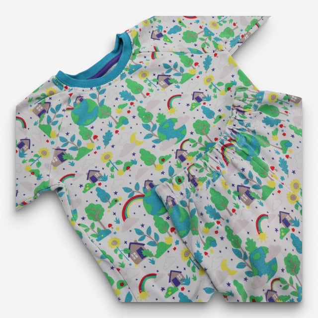 Pyjamas Jersey Happy Earth Print