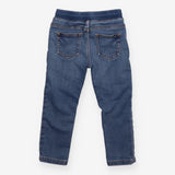 Pull on jeans drawstring