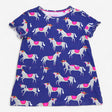 T-Shirt Blue with Unicorns