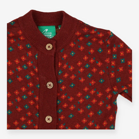 From one to another Hazelnut Flowers Knitted Cardi