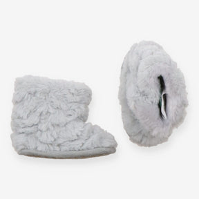 Slippers Grey Furry Boots