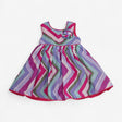 Woven Dress with Chevron Pattern