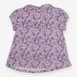 Tunic Collared Pink, Purple and Blue Floral