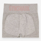 Grey Beige Marl Seamless High Waisted Leggings