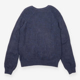 Tiger Jumper Navy Animal Intarsia Long Sleeve
