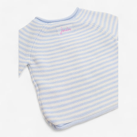 Jumper Blue and White Knit with Unicorn