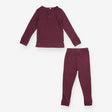 Pyjamas ribbed wine