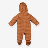 Brown Bears Pramsuit Fleece Lined