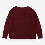 Lightweight Knit Sweater - Berry