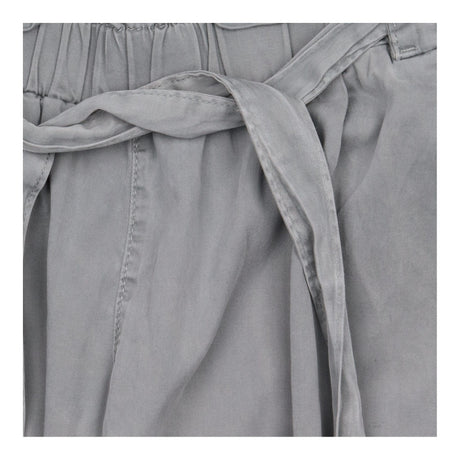 Grey Tencel Blend Maternity Trousers Elasticated W