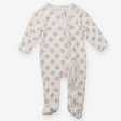 Woven Sleepsuit Zipped With Frill Fabric all the w